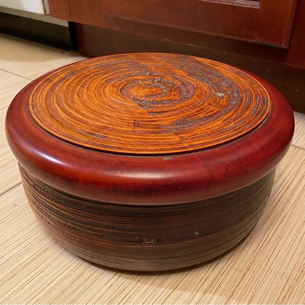 🆕 Koma Design Wooden Lidded Bowl | Japanese Tableware